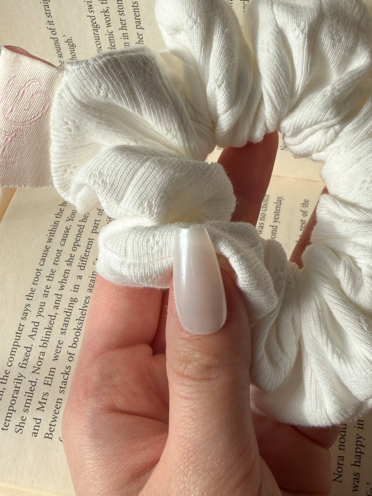 Cotton Muse Cloud Scrunchie