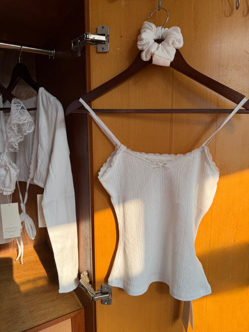 Cotton Muse Lace Cami