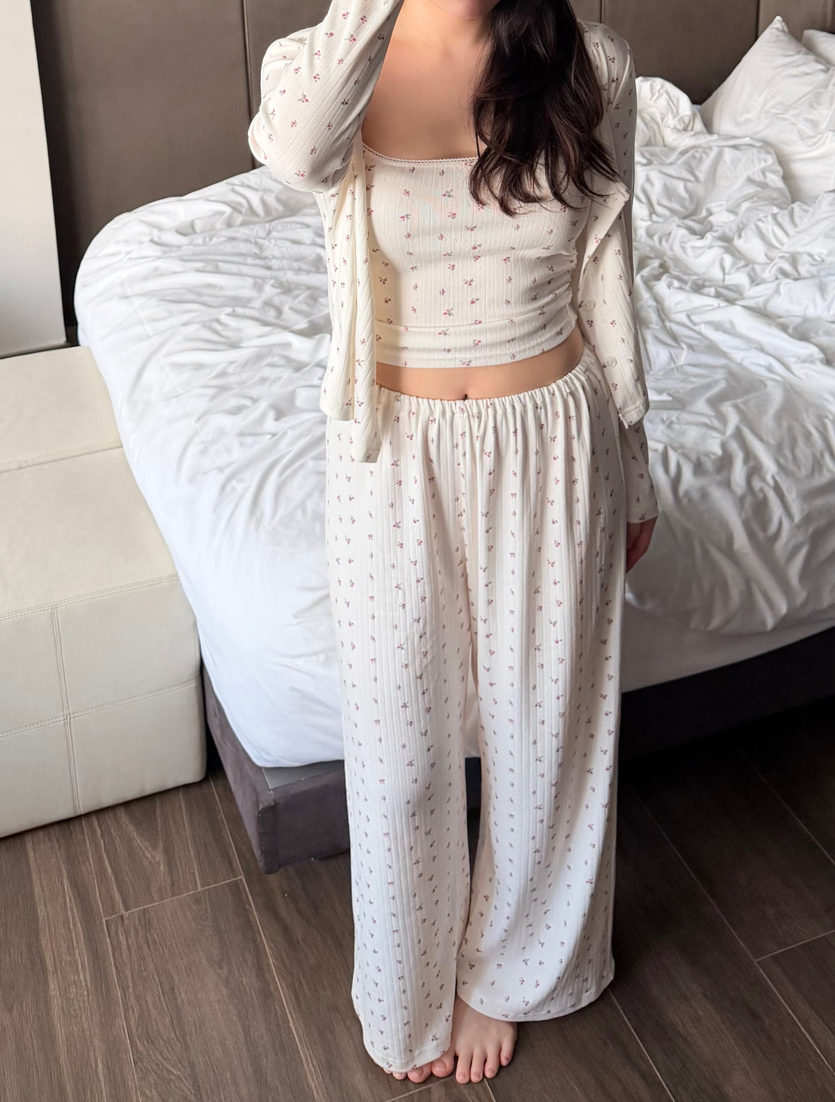 Soft Fleurie Straight Leg Pants